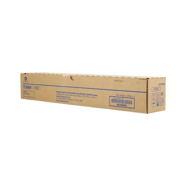 Konica Minolta TN323 Schwarz (Original) – Originalverpackung