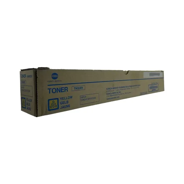 Konica Minolta TN328Y Gelb (Original) – Originalverpackung