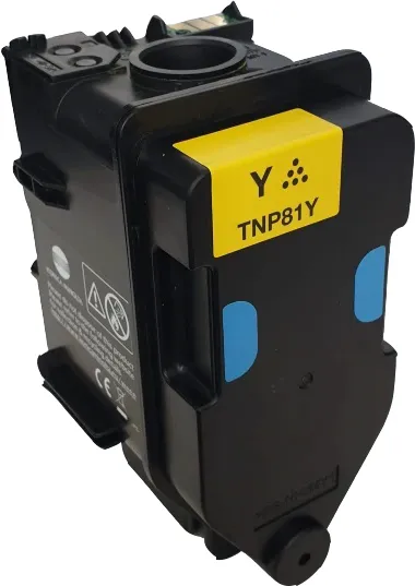 Konica Minolta TNP-81Y Gelb (Original) – Originalverpackung