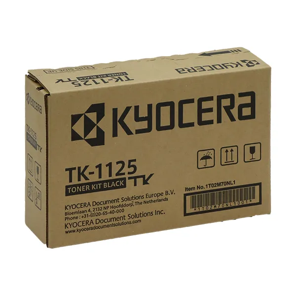 Kyocera TK-1125 Schwarz (Original) – Originalverpackung