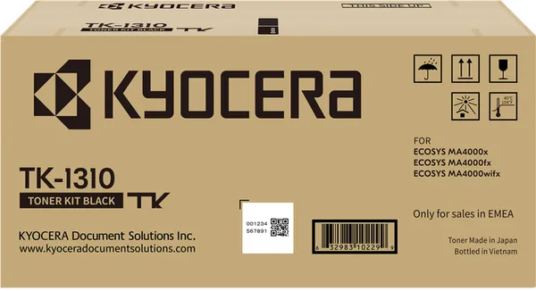 Kyocera TK-1310 Schwarz (Original) – Originalverpackung