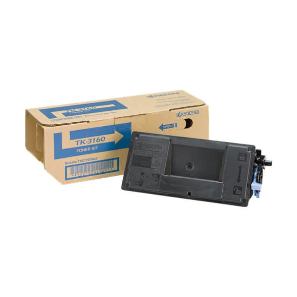 Kyocera TK-3160 Schwarz (Original) – Originalverpackung