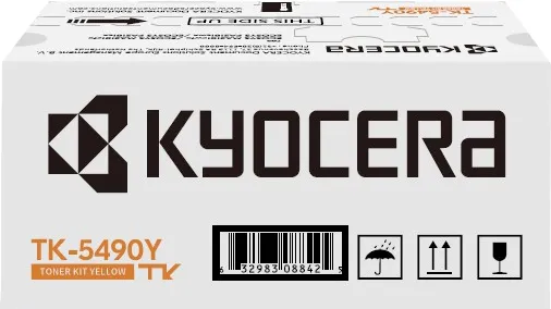 Kyocera TK-5490Y Gelb (Original) – Originalverpackung
