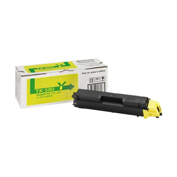 Kyocera TK-580Y Gelb (Original) – Originalverpackung