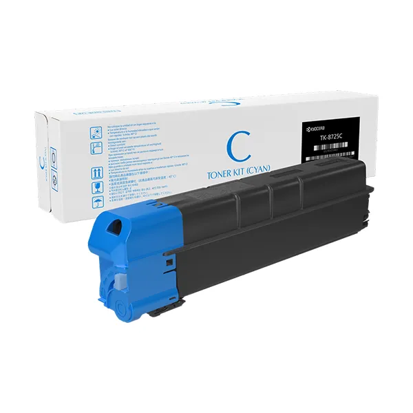 Kyocera TK-8725C Cyan (Original) – Originalverpackung