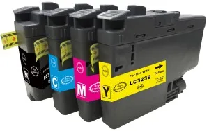 Brother LC-3239XL (4er-Set) kompatibel