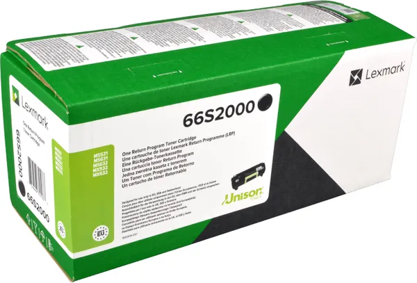 Lexmark 66S2000 Schwarz (Original)
