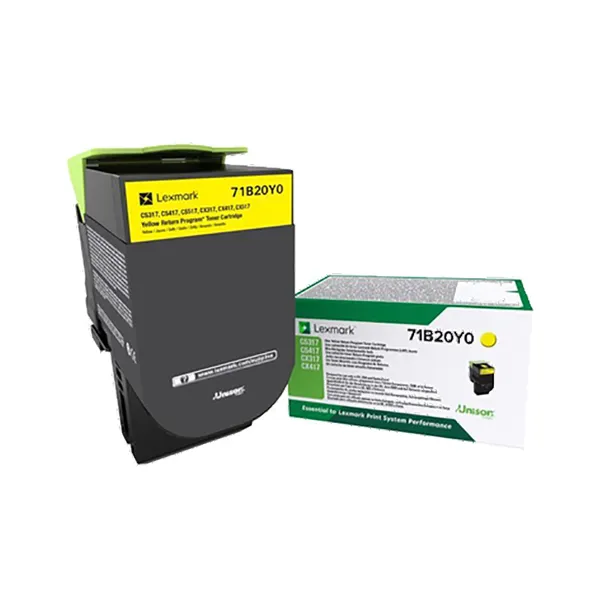 Lexmark 71B20Y0 Gelb (Original)