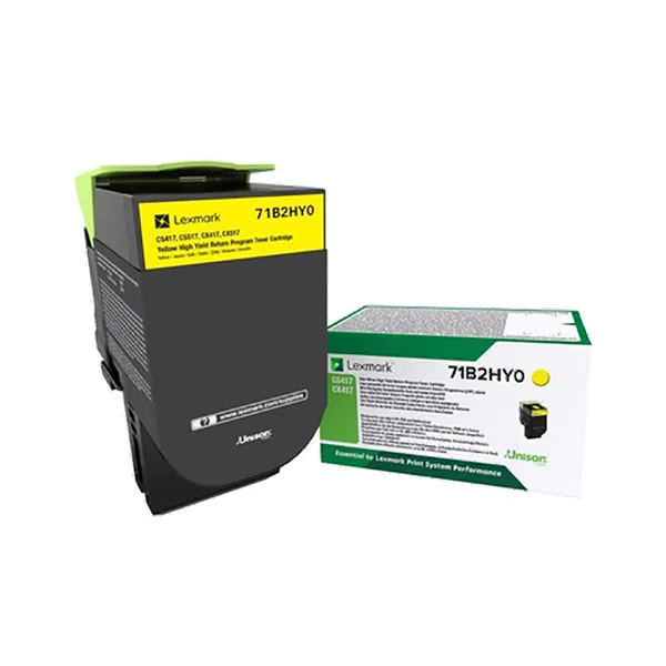 Lexmark 71B2HY0 Gelb (Original) – Originalverpackung