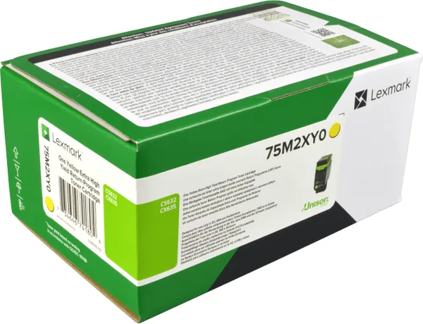 Lexmark 75M2XY0 Gelb (Original) – Originalverpackung