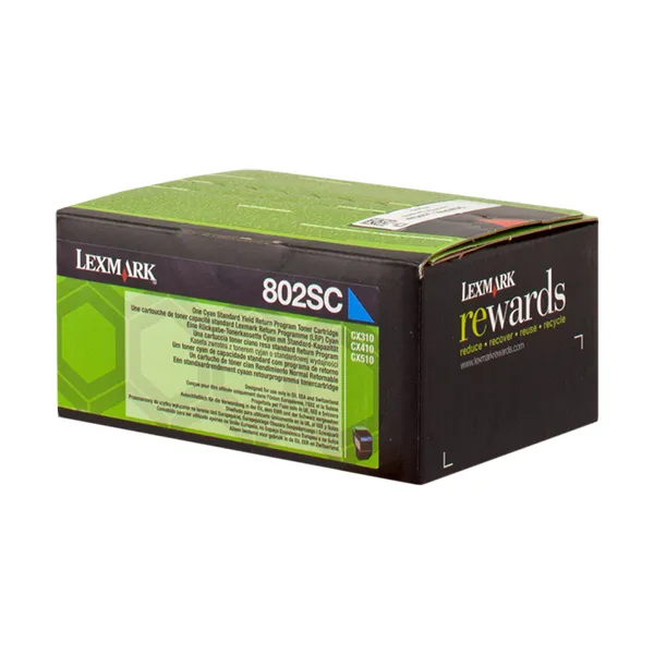Lexmark 80C2SC0 Cyan (Original)