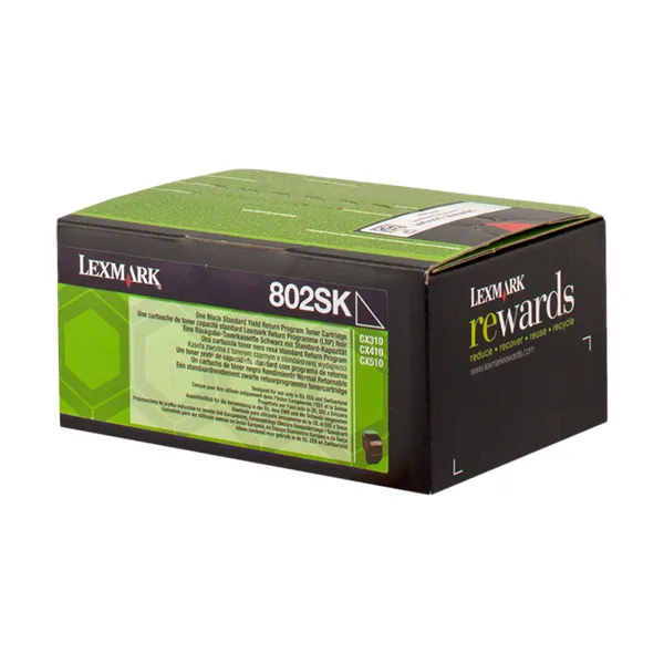 Lexmark 80C2SK0 Schwarz (Original) – Originalverpackung