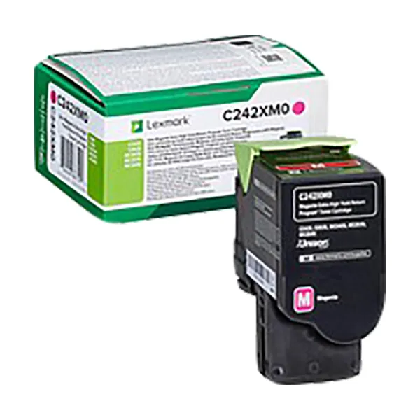 Lexmark C242XM0 Magenta (Original) – Originalverpackung