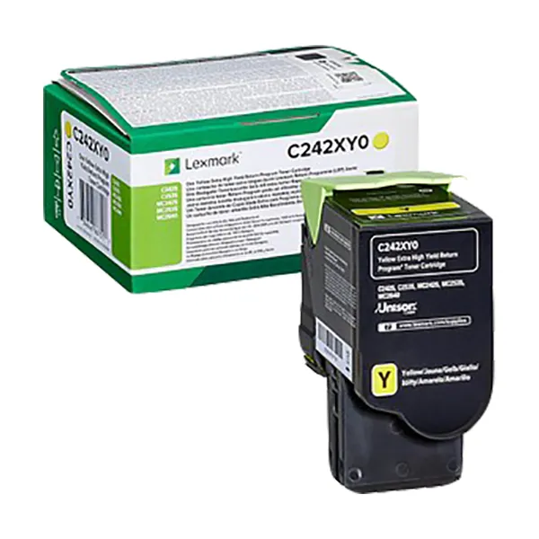 Lexmark C242XY0 Gelb (Original)