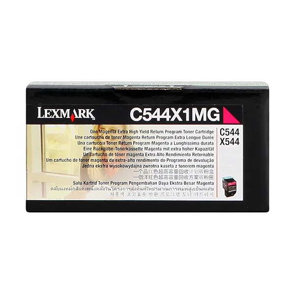 Lexmark C544X1MG Magenta (Original) – Originalverpackung