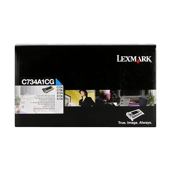 Lexmark C734A1CG Cyan (Original)
