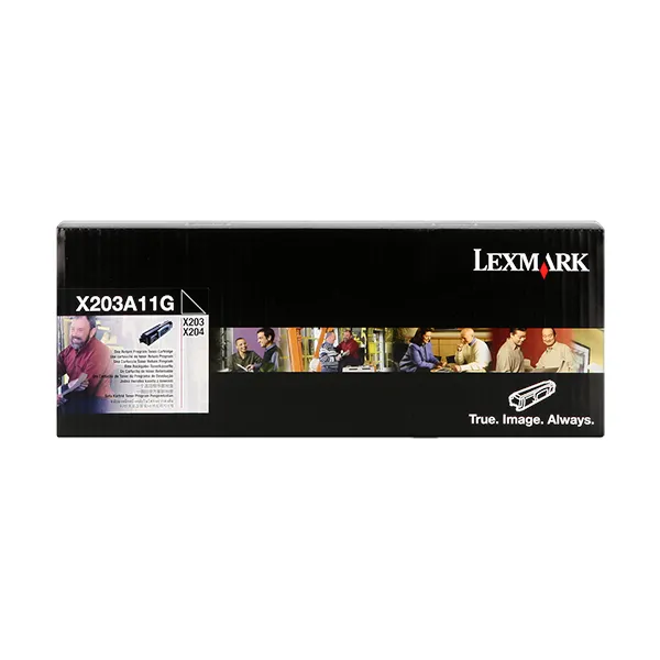 Lexmark X203A11G Schwarz (Original)