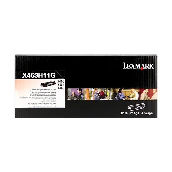 Lexmark X463H11G Schwarz (Original)
