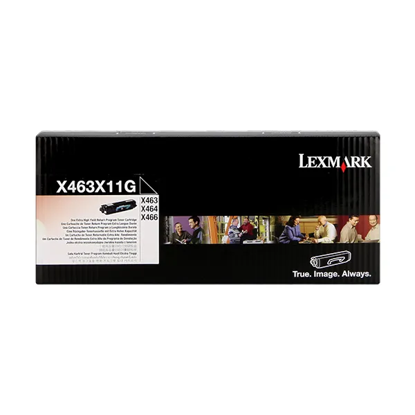Lexmark X463X11G Schwarz (Original) – Originalverpackung
