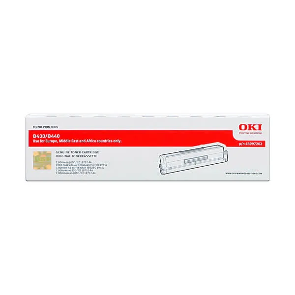 OKI OKI-B430 Schwarz (Original) – Originalverpackung
