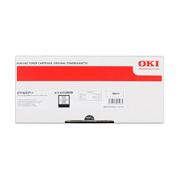 OKI 44318608 Schwarz (Original) – Originalverpackung