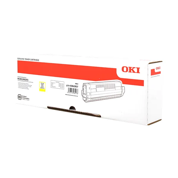 OKI 45862837 Gelb (Original)