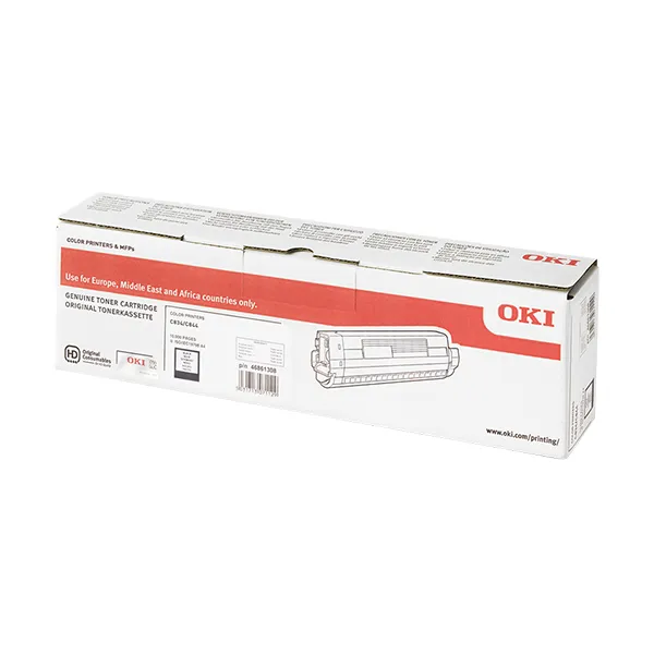OKI 46861308 Schwarz (Original) – Originalverpackung