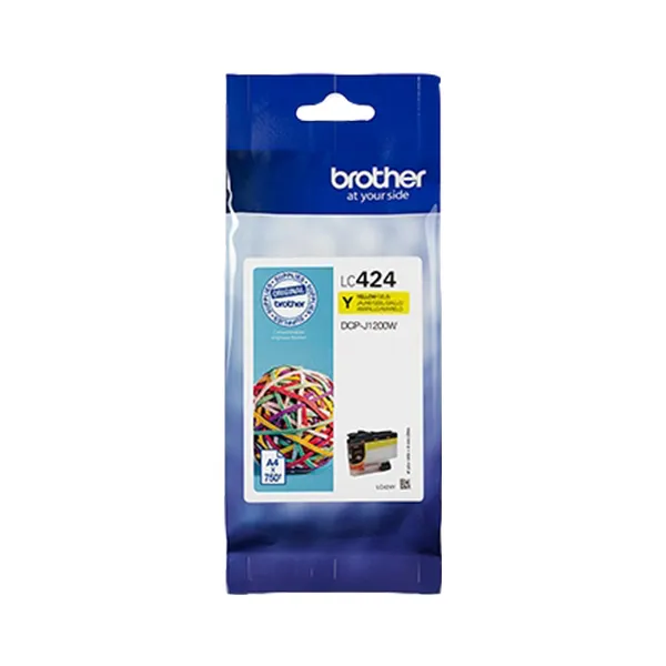 Brother LC-424Y Gelb (Original)