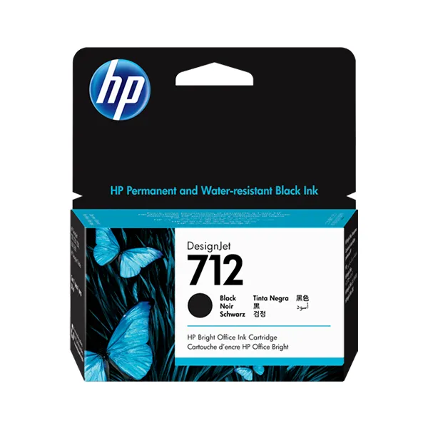 HP 712 Schwarz (Original)