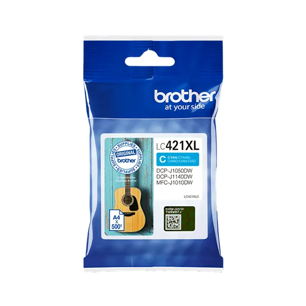 Brother LC-421XLC Cyan (Original) – Originalverpackung