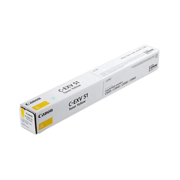 Canon C-EXV51LY Gelb (Original) – Originalverpackung
