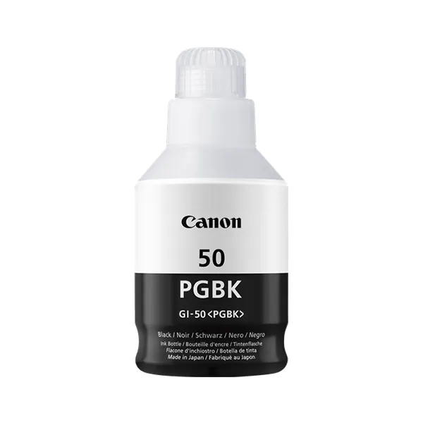 Canon GI-50pgbk Schwarz (Original) – Originalverpackung
