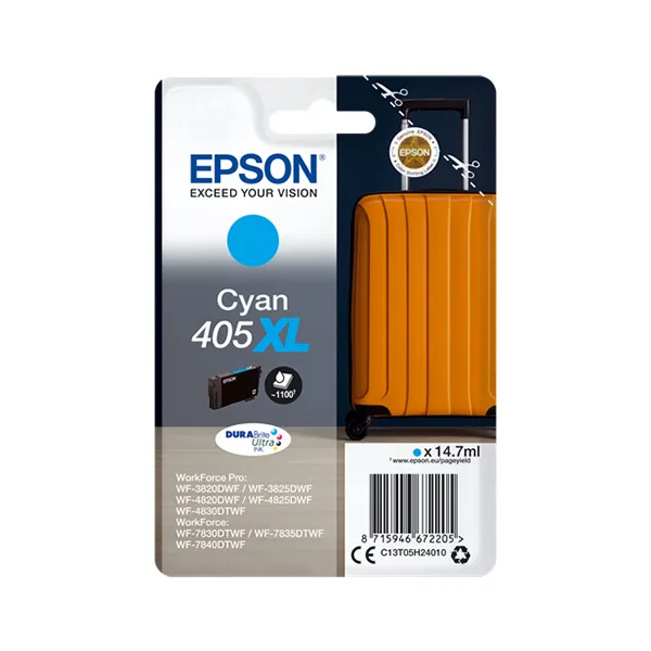 Epson 405 XL Cyan (Original) – Originalverpackung