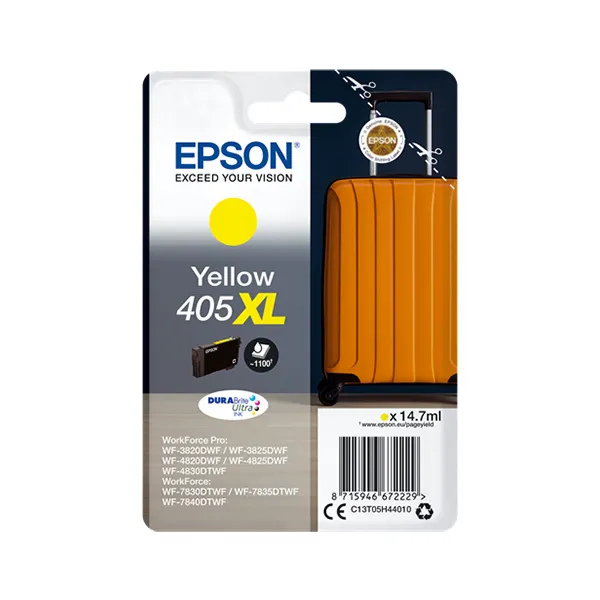 Epson 405 XL Gelb (Original) – Originalverpackung