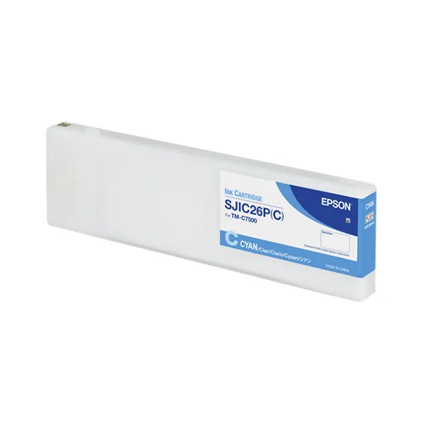 Epson SJIC26P-C Cyan (Original) – Originalverpackung