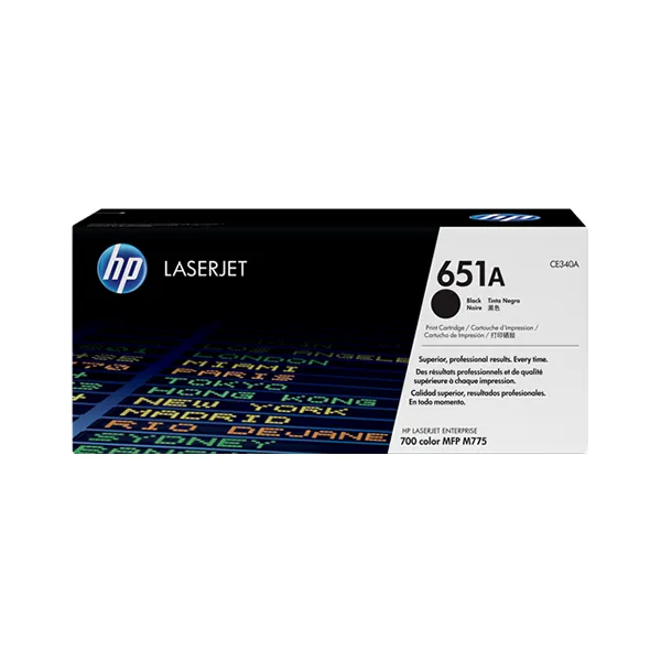 HP 651A Schwarz (Original)