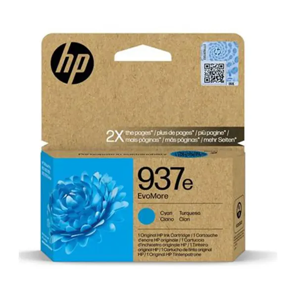 HP 937e Cyan (Original) – Originalverpackung