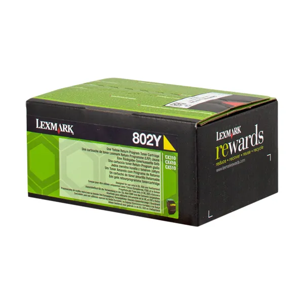 Lexmark 80C20Y0 Gelb (Original)