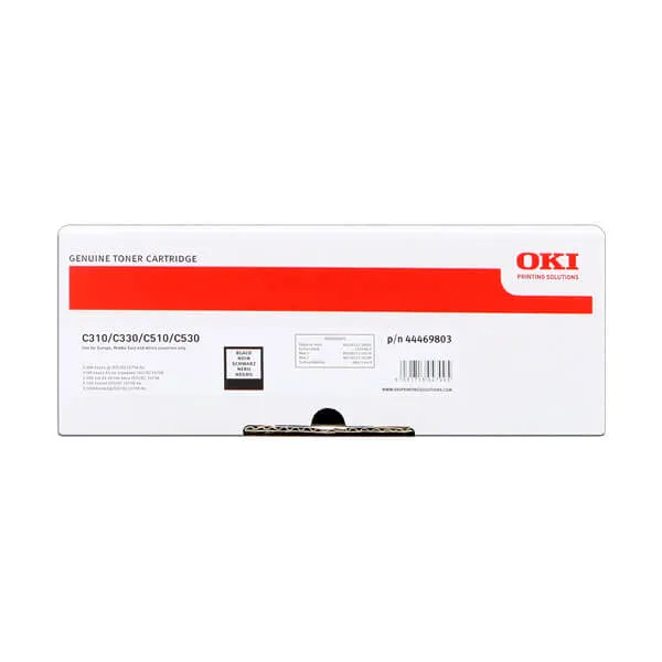 OKI C310 Schwarz (Original) – Originalverpackung