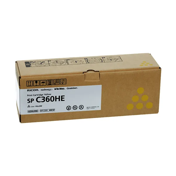 Ricoh 408187 Gelb (Original) – Originalverpackung