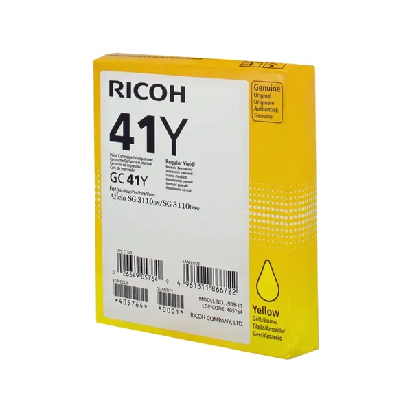 Ricoh GC41YHC Gelb (Original)