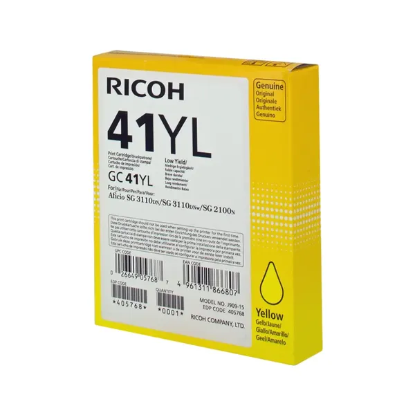 Ricoh GC41YL Gelb (Original)