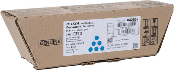 Ricoh IM C320 Cyan (Original) – Originalverpackung