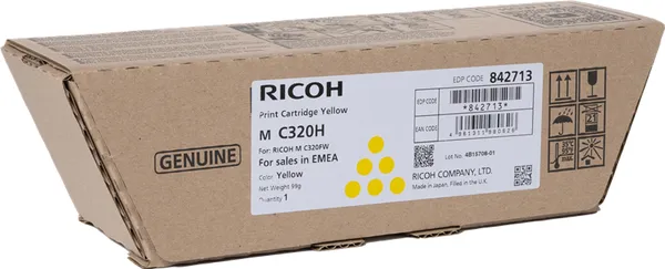 Ricoh M C320H Gelb (Original) – Originalverpackung