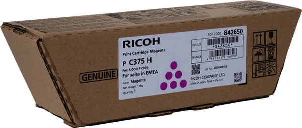 Ricoh P C375H Magenta (Original) – Originalverpackung