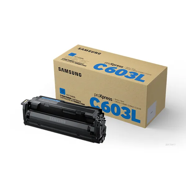 Samsung CLT-C603L Cyan (Original) – Originalverpackung
