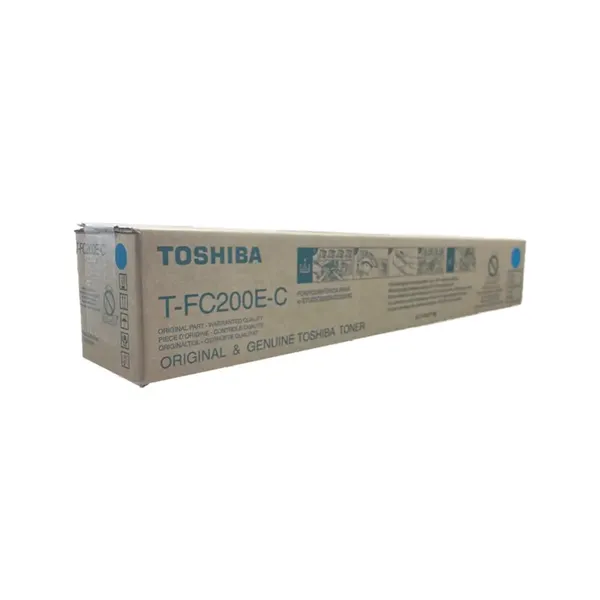 Toshiba T-FC200E-C Cyan (Original) – Originalverpackung