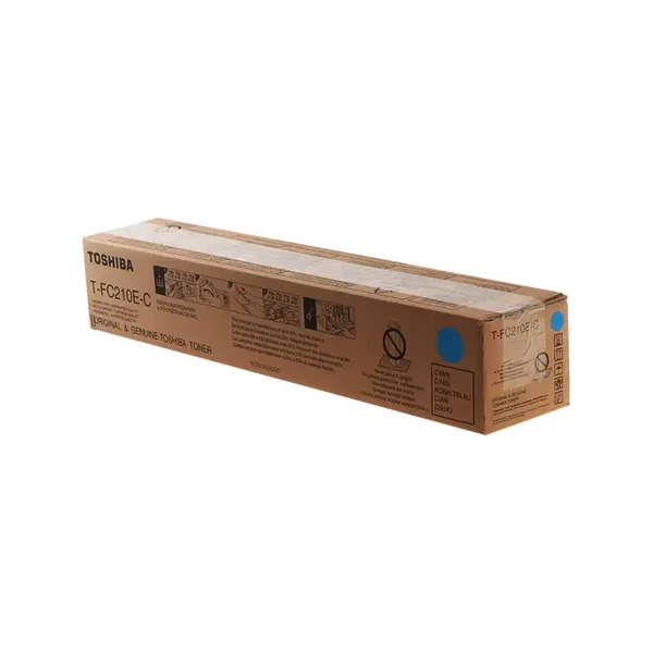 Toshiba T-FC210EC Cyan (Original) – Originalverpackung