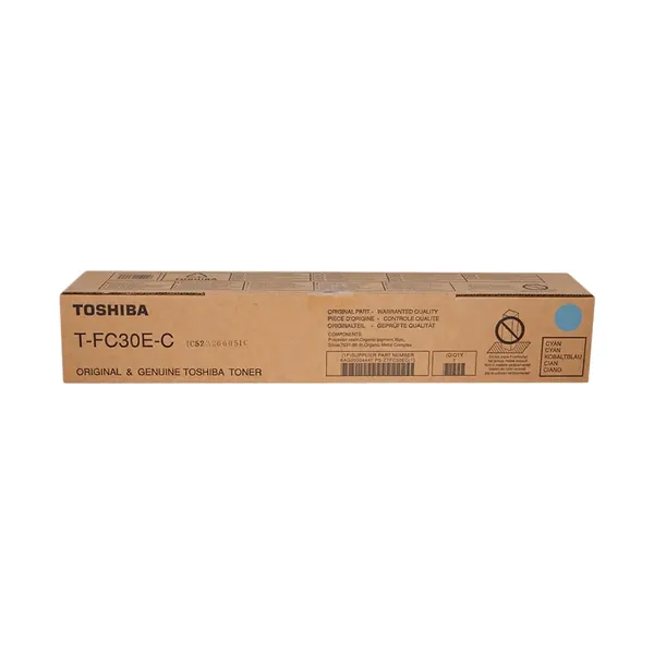 Toshiba T-FC30EC Cyan (Original) – Originalverpackung