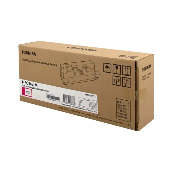 Toshiba T-FC34EM Magenta (Original) – Originalverpackung